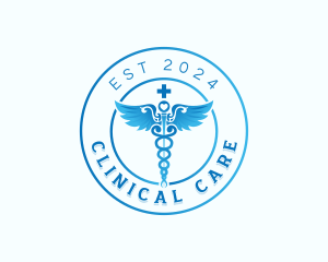 Caduceus Pharmaceutical Healthcare logo design