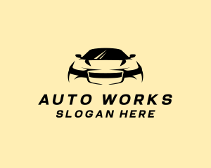 Automobile - Sedan Car Automobile logo design