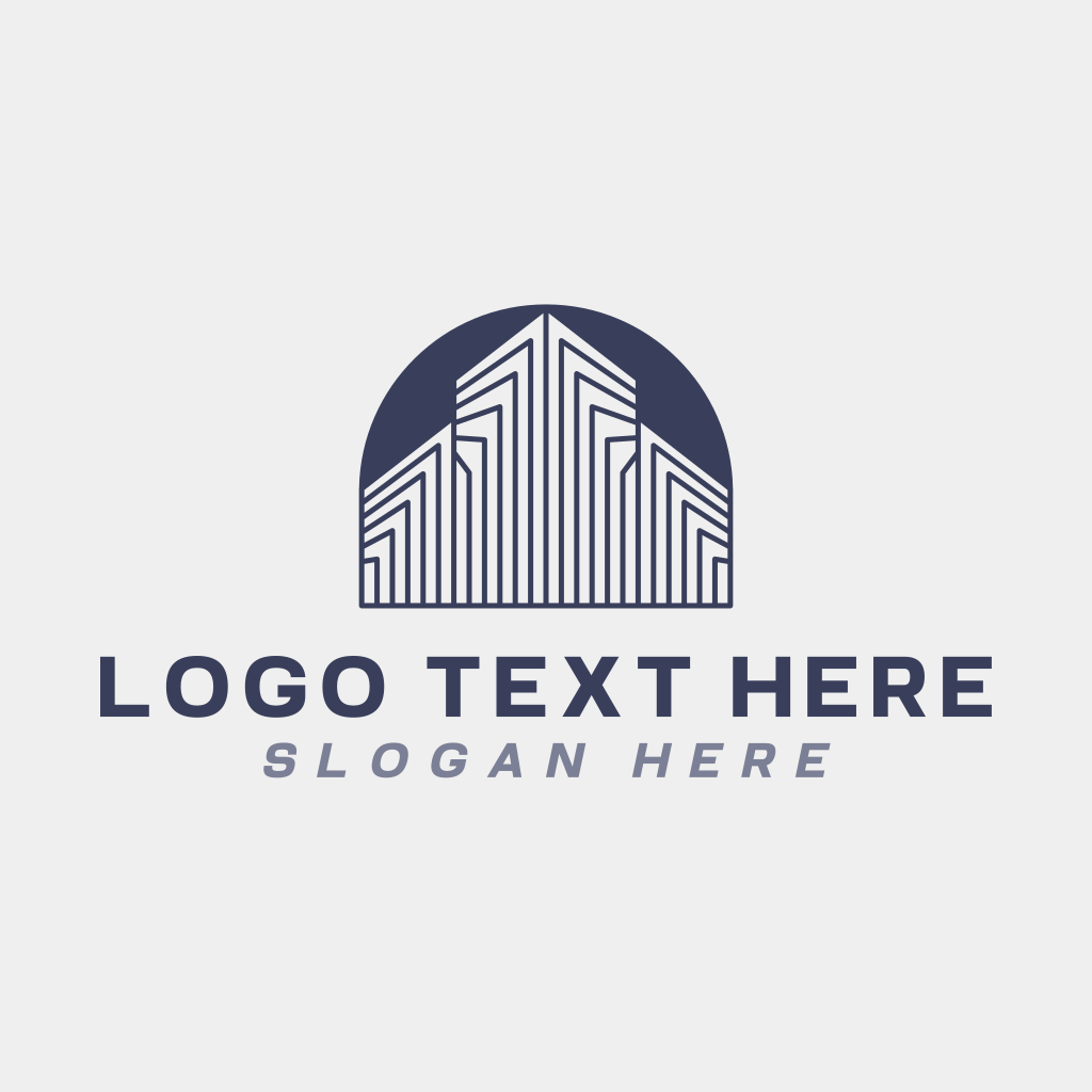 Architectural Building Structure Logo | BrandCrowd Logo Maker