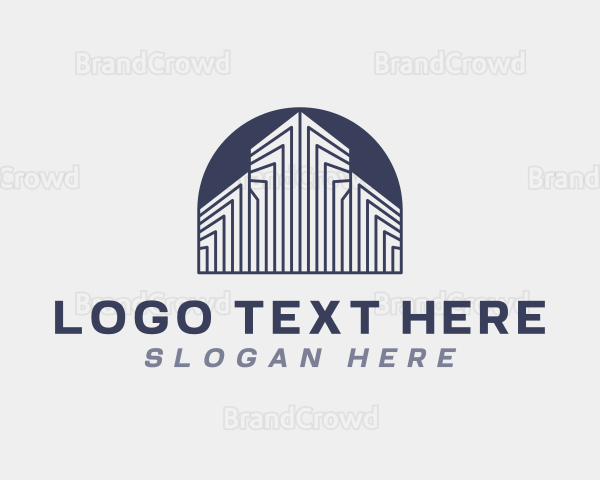 Architectural Building Structure Logo