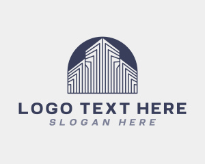 Office Space - Architectural Building Structure logo design