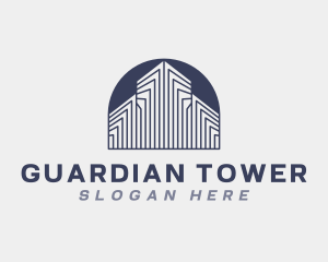 Architectural Building Structure logo design