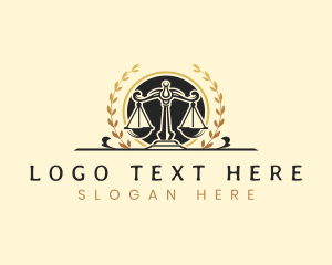 Law - Attorney Judicial Law logo design