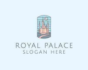 Palace - Arabic Palace Landmark logo design