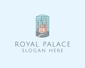 Arabic Palace Landmark  logo design