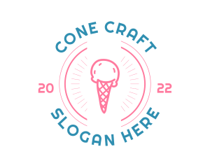 Ice Cream Gelato logo design