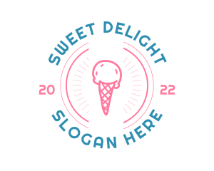 Sherbet - Ice Cream Gelato logo design