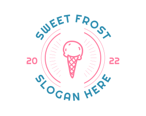 Ice Cream Gelato logo design