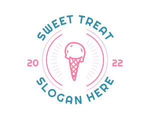 Sherbet - Ice Cream Gelato logo design
