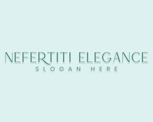 Elegant Natural Spa logo design