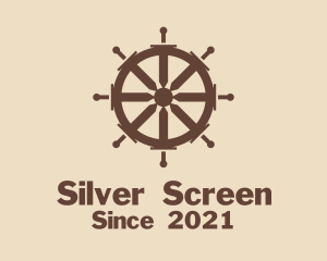 Sailor - Ship Wheel Sword logo design