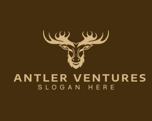 Moose Antler Wildlife logo design