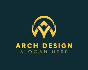 Arch - Luxury Arch Realty logo design