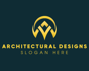 Arch - Luxury Arch Realty logo design