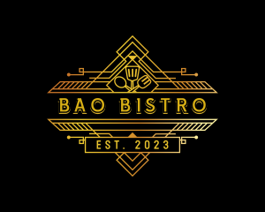 Bistro Kitchen Restaurant logo design