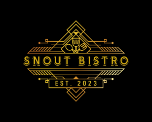 Bistro Kitchen Restaurant logo design