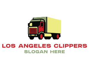 Truck Logistics Delivery Logo