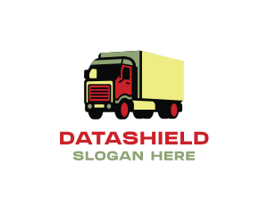 Truck - Truck Logistics Delivery logo design