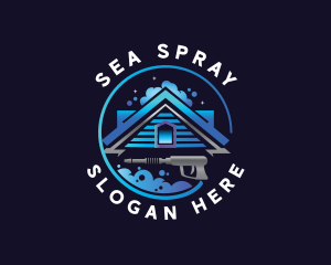 Pressure Wash Housekeeping logo design