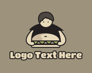 Fat - Boy Belly Burger logo design