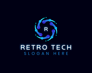 Digital Cyber Technology logo design