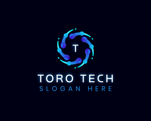 Digital Cyber Technology logo design