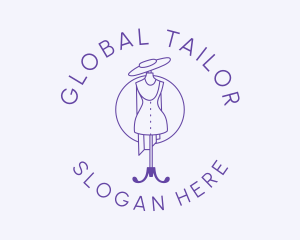 Stylish Tailor Mannequin logo design