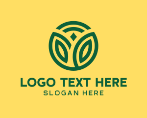 Wireless - Green Wireless Tech Plant logo design