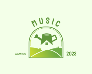 Lawn Watering Can  Logo