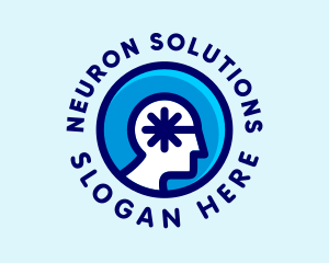 Neuron - Mental Health Therapy logo design