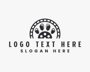 Film - Film Strip Pet logo design