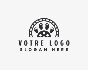 Veterinarian - Film Strip Pet logo design