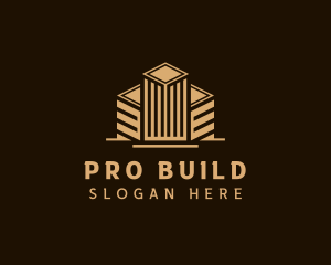 Contractor - Building Property Contractor logo design