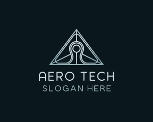 Pyramid Tech Developer logo design