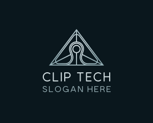 Pyramid Tech Developer logo design