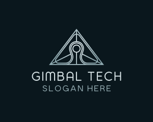 Pyramid Tech Developer logo design