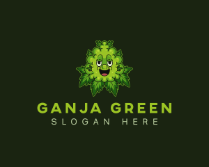 Weed Marijuana Leaves logo design