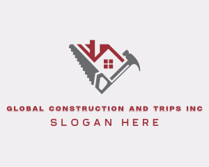 Handyman Construction Repair  logo design