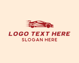 Fast Racing Vehicle Logo