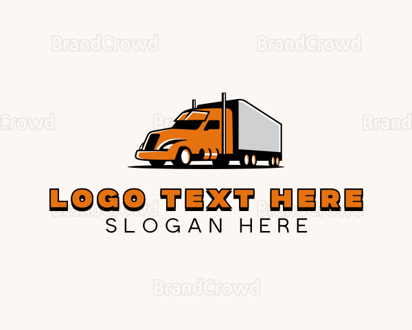 Cargo Trailer Truck Logo