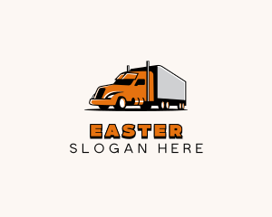 Cargo Trailer Truck Logo
