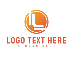 Type - Modern Tech Company logo design