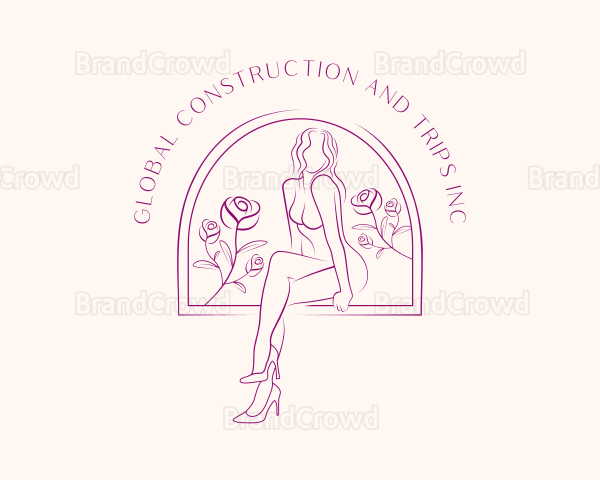 Feminine Sexy Beauty Logo