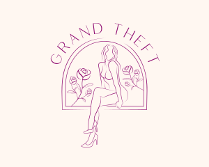 Woman - Feminine Sexy Beauty logo design