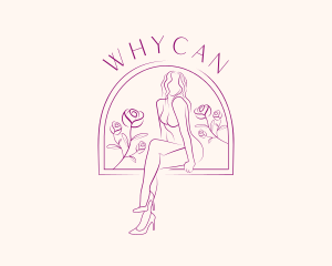 Woman - Feminine Sexy Beauty logo design