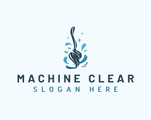 Tool - Housekeeping Cleaning Mop logo design