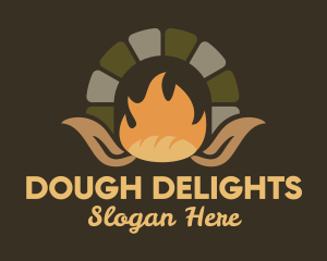Dough - Wood Fire Oven Bread logo design
