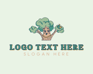 Tree Service - Feminine Tree Garden logo design