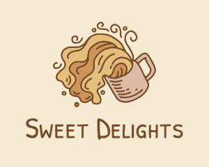 Coffee Farm - Coffee Mug Drink logo design