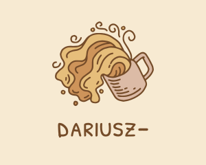 Coffee Farmer - Coffee Mug Drink logo design